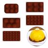 3d Half 561524holes Ball Semicircle Silicone Chocolate Mold Cake Baking Mold