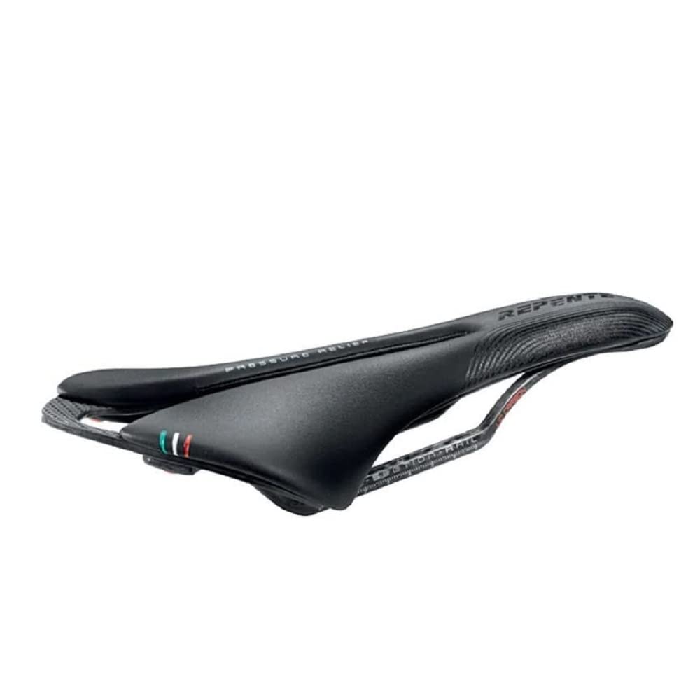 Repente Prime 3.0 Black Bicycle Saddle, 275mm x 142mm (RLS compatible model)