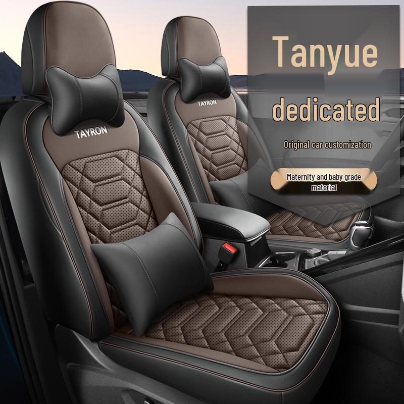 CLY Custom-Fit Full-Cover Seat Cushion for Volkswagen Tayue