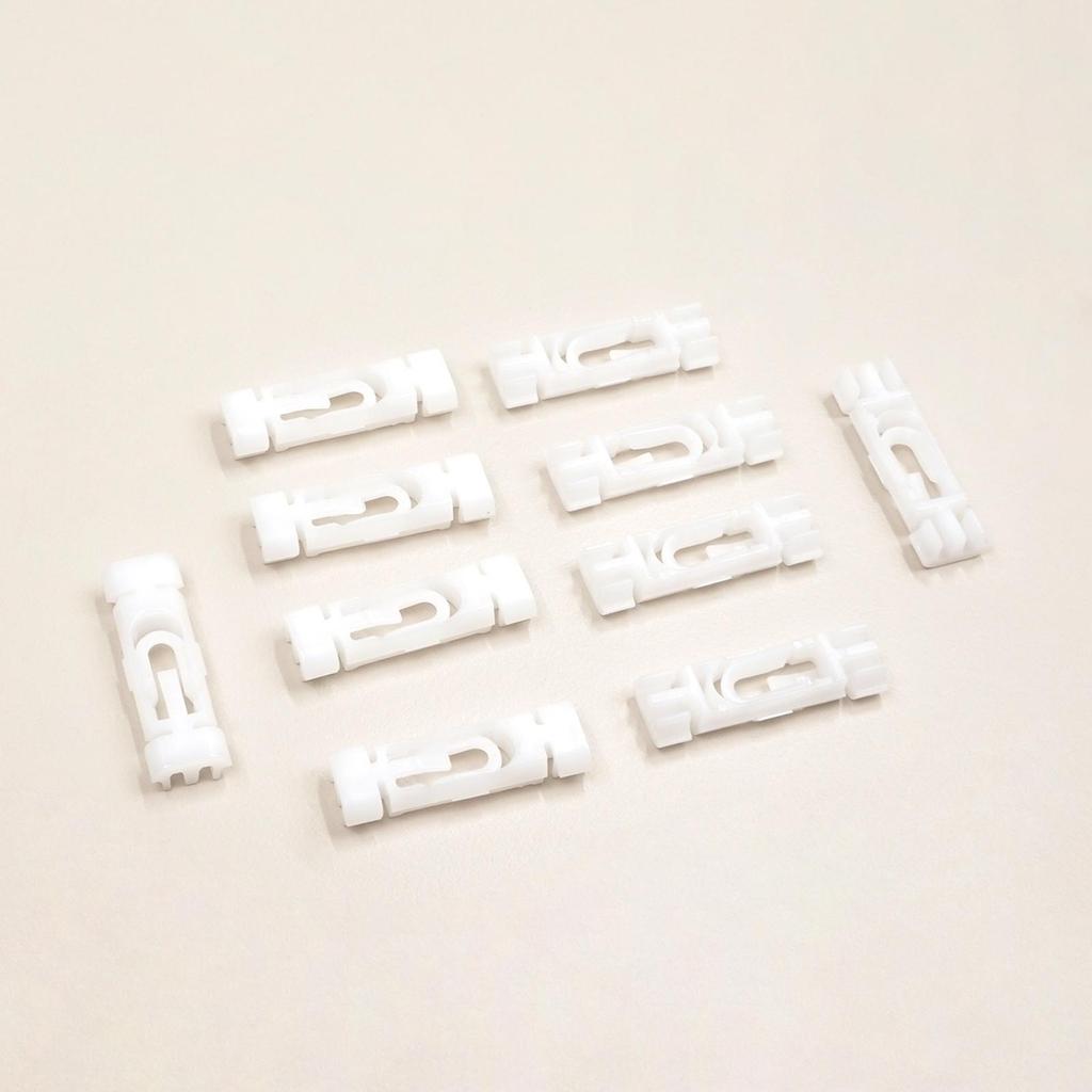 ECF70 10 Pieces Moulding Clip for VW 1H0853733B for VW Golf 3