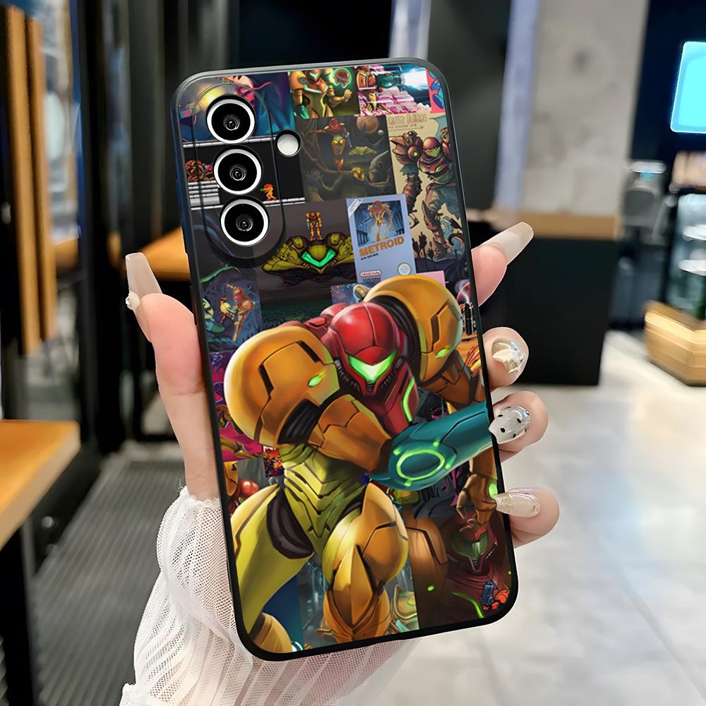 

Game Metroid Phone Case For Samsung A25 A13 A33 5G A54 A36 A35 A56 A52 A14 Shockproof Soft Cover Samsung A54