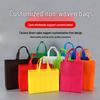 Eco-Friendly Custom Non-Woven Tote Bags with Logo Printing Available.
