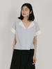 VINCENT NAVY Love & Summer Blouse_Blue