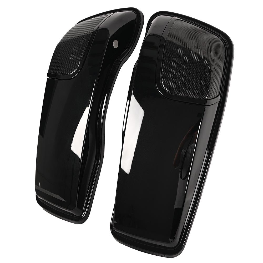 5x7 Motorcycle Speaker Covers with Iron Mesh for Harley 14-23 Road Glide, Street Glide, and CVO Models
