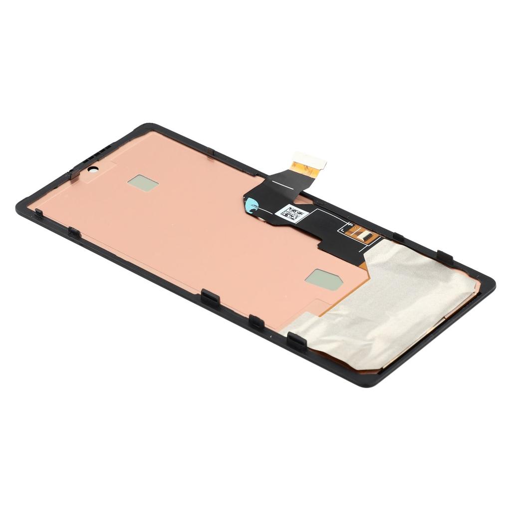 Für Google Pixel 6a GX7AS,GB62Z,G1AZG (Wassertropfen-Linsenloch) OLED-Bildschirm und Digitizer-Baugruppe+Rahmen, Klasse C (Ohne Logo)