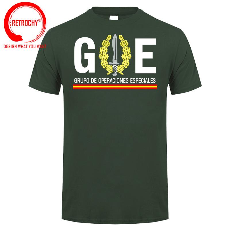 Espana Guardia Civil Servicio MarTimo Spain Civil Guard Emblem T Shirt Short Sleeve Cotton Casual TShirts Loose Top Size S5xl