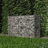 VidaXL Gabion Basket Steel 150x50x100 Cm Garden Wall Fence Border 142551
