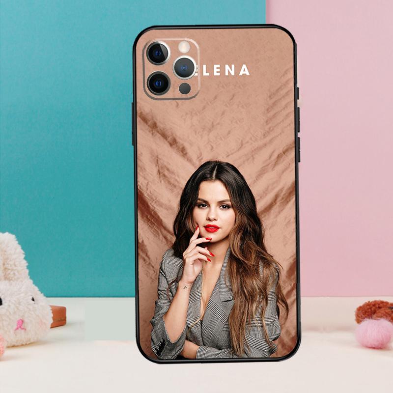 Selena Gomez Phone Case For iPhone 17 Air 16 15 13 12 11 14 Pro Max 12 13 mini 15 16 Plus 16e Cover Coque