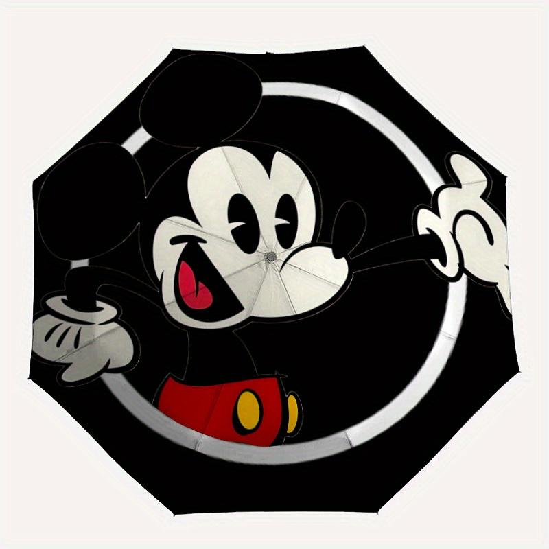 

1pc Mickey Mouse Automatic Open/close Folding Umbrella, Compact Portable Travel Umbrella, Perfect Gift for FriendsCute Umbrella yy250812019