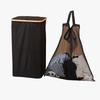 Foldable Laundry Hamper with Lid & Inner Pocket for Dirty Clothes Storage