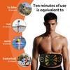 Abdominal Toning Belt Muscle Toner Smart EMS Muscle Stimulator Ab Trainer USB Charge Body Massager Weight Loss Fitness Equipment