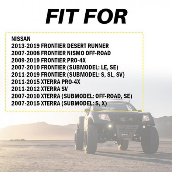 Window Switch For 07-19 Nissan Frontier Front Left Crew Cab Pickup Power Black A