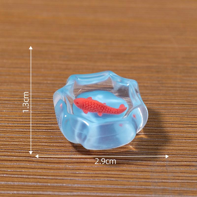 Customizable Miniature Cat Fishbowl Set for Unique Creative Micro Landscape Projects