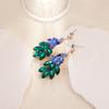 Ethnic Peacock Earrings For Women With Crystals And Animal Design Gift For Fashion Lovers