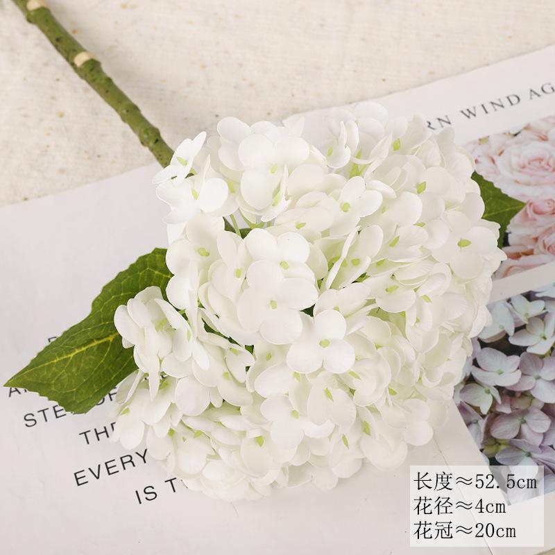 

Simulation flower wedding flower decoration fake flower home ornament graceful hydrangea белый