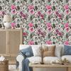 Beautiful colorful roses wallpaper for living room and bedroom 50x1000