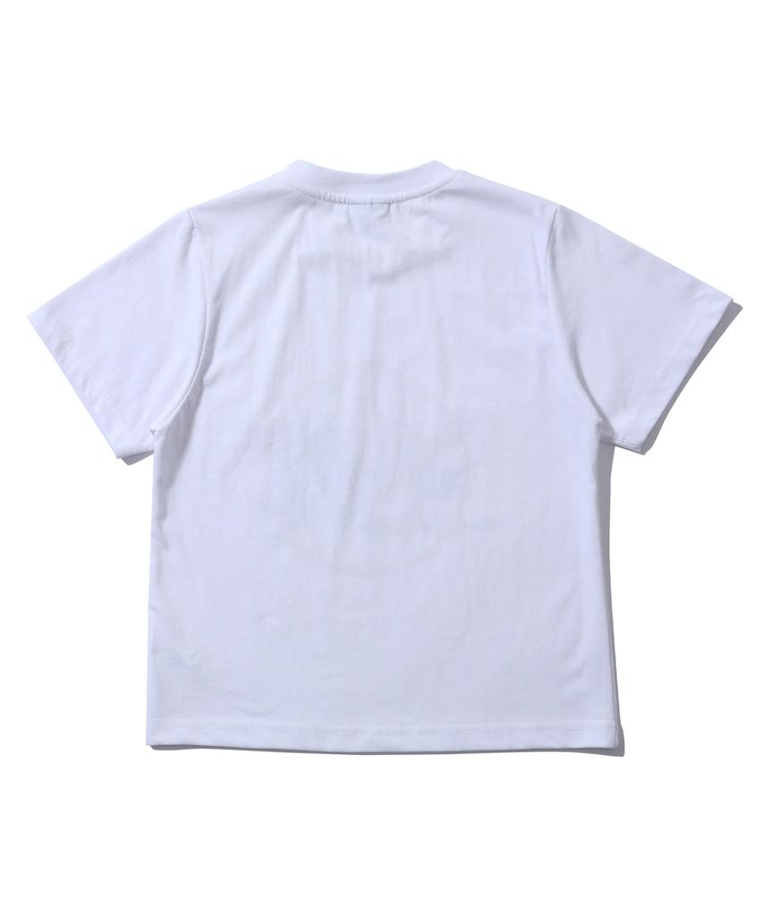 Sseochi410 Vibe Graphic Crop Top White