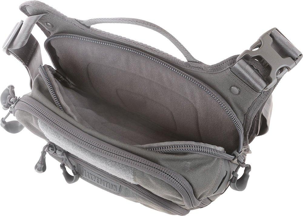 Maxpedition LOCHSPYR Crossbody Shoulder Bag, LCRBLK
