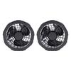 2PCS Cooling Jacket Fans 5V 0.6A Cable USB Powered Brushless Motor Fan for Air Conditioning Clothes