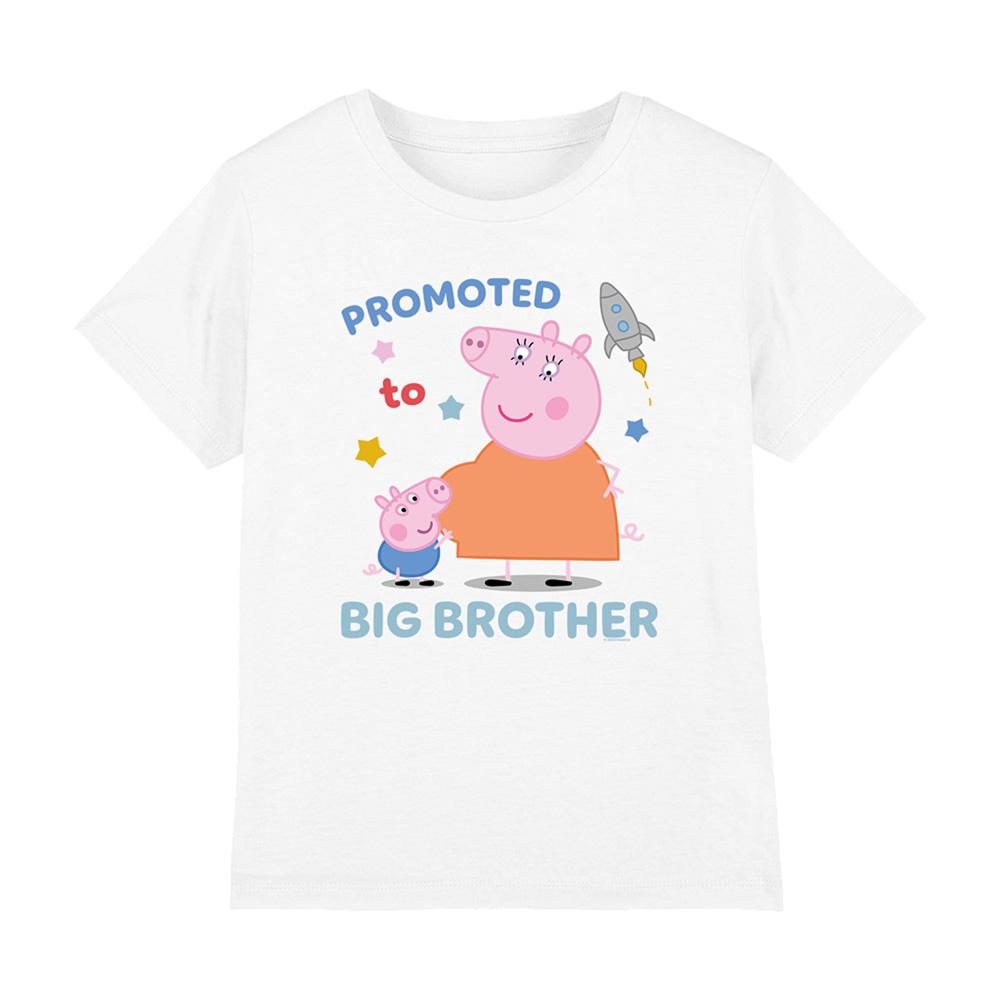 Peppa Pig Childrens/Kids Promoted To Big Brother T-Shirt