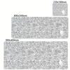 Minimalist Contour Line Extended Mouse Pad Waterproof Antislip Nonslip Desk Mat