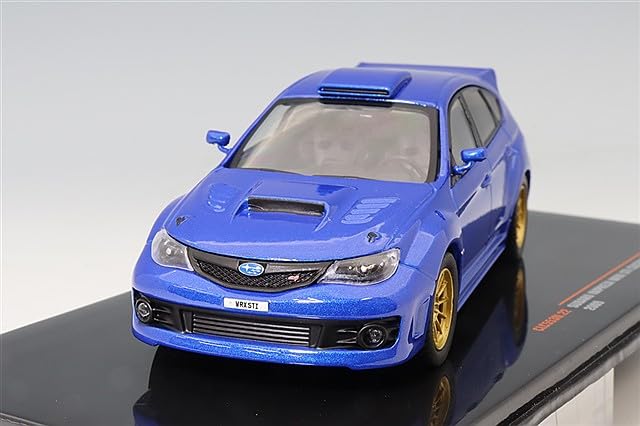 Ixo Scale Subaru Impreza WRX Sti 2009 Blue Custom 1/43