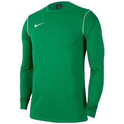Park 20 Crew Top, Mens Green Compression Longsleeve