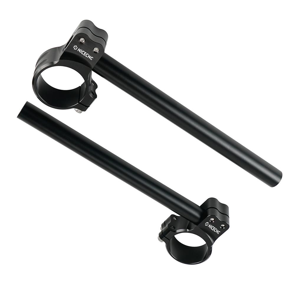 For 2005-2018 Yamaha R1 R6 Handlebar 50mm Fork Motorcycle Clip-Ons Handlebars for Kawasaki Ninaja ZX6R 03-08 13-18 ZX10R 04-2018