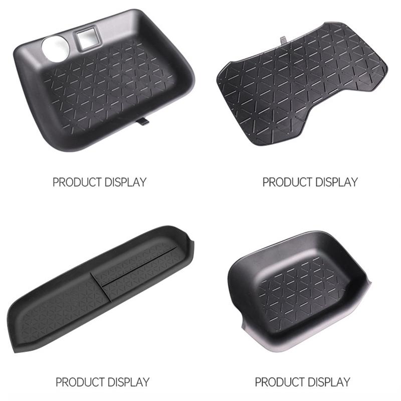 Car Central Console Organizer Pad Main Driver Storage Box Protect Mat For Toyota RAV4 Interior Accessories