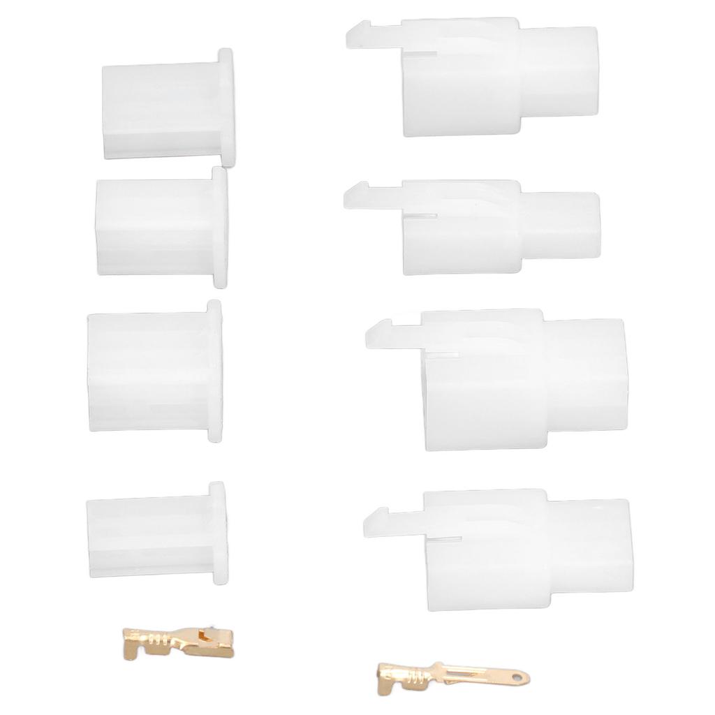 380Pcs Set Male Female Plug Housing Terminal Car Motorcycle Wire Terminals for Boats 2.8mm