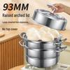Wutuo 304 Stainless Steel Induction Steamer Pot