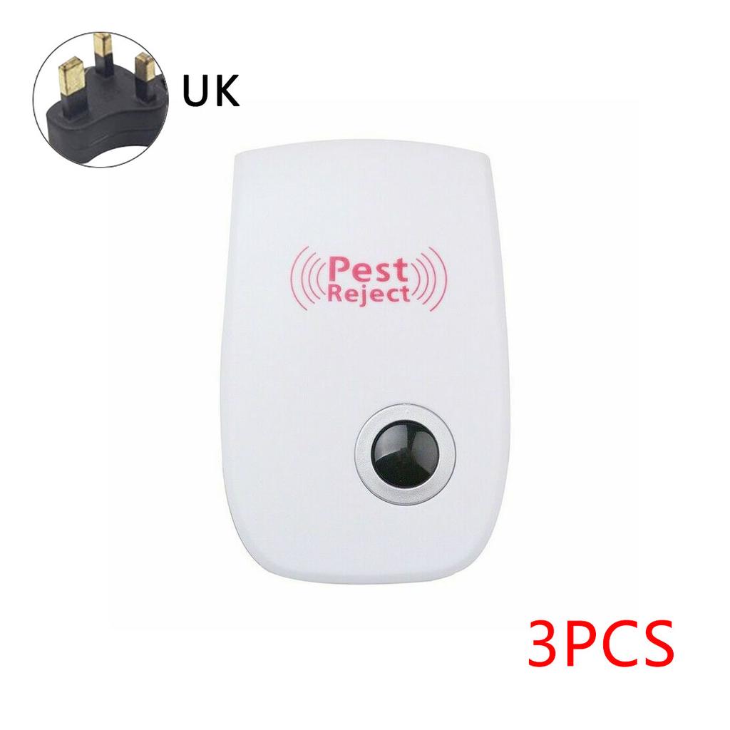 Buy 3Pcs Ultrasonic Electronic Pest Repeller Bug Rat Flea Rodent Insect