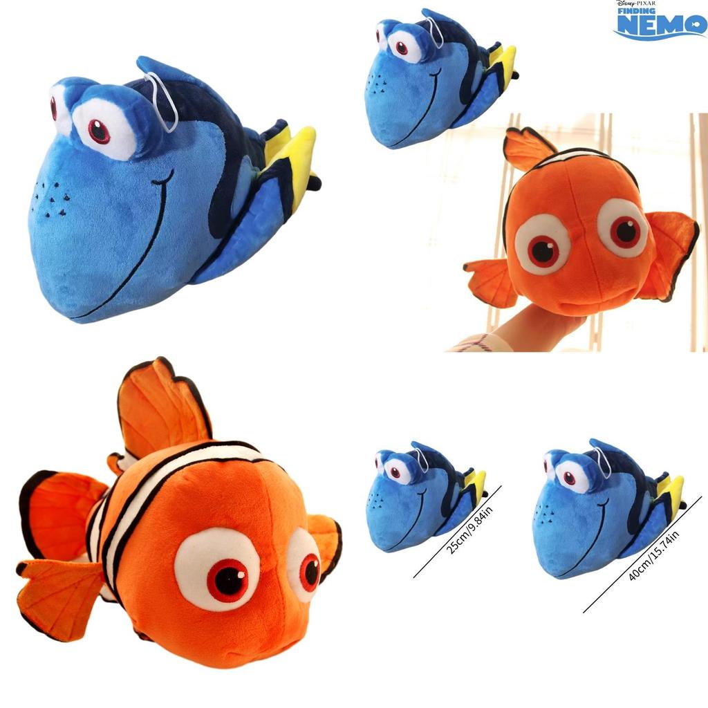 Niedliches Findet Nemo Clownfisch Plüschtier Dory Fisch Puppe Perfektes Geburtstagsgeschenk für Kinder