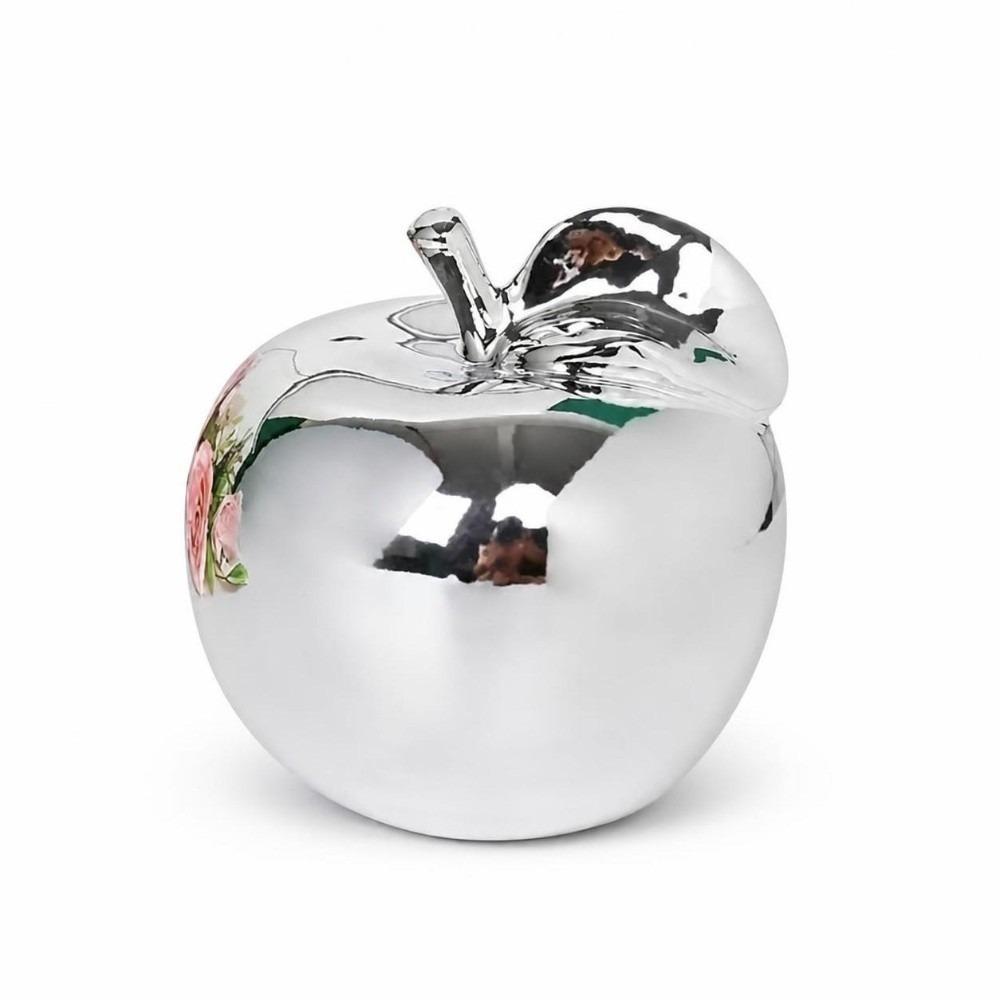 3 Sizes Ceramic Apple Figurines European Style Fruit Decoration Ornaments  Home Office