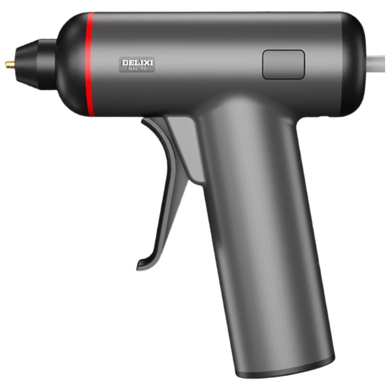 DELIXI Electric Wireless Rechargeable Hot Glue Gun CN plug (adapter included)