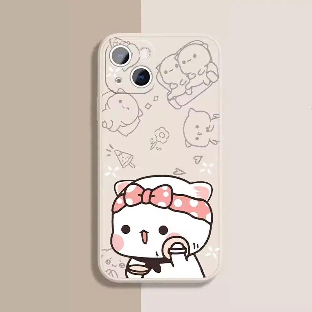 

Анімація Fashion Soft Lovely Phone For Iphone XS 7 Plus 6 14 Max X 12 13 11 6s 8 Mini Pro XR Silicone Silicon TPU Straight Soft Case Cover Suitable for Iphone 15 Promax стебло кольору