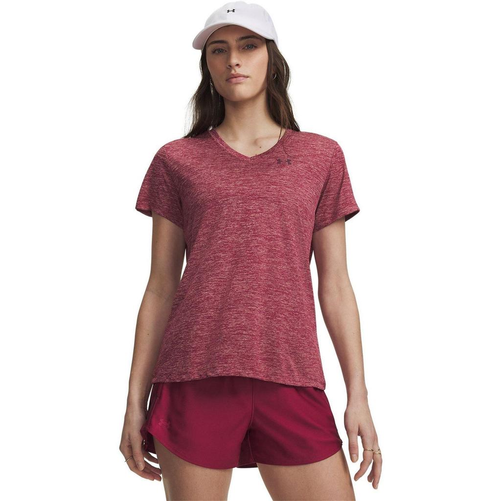 Under Armour Womens/Ladies Twist V Neck Loose Fit T-Shirt