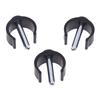 4 Stück Vielseitige C-Form Stockhalter-Clips Für Senioren Mobilitätshilfen Krücken Zubehör Rollator Ersatzteile Rutschfestes Gehen
