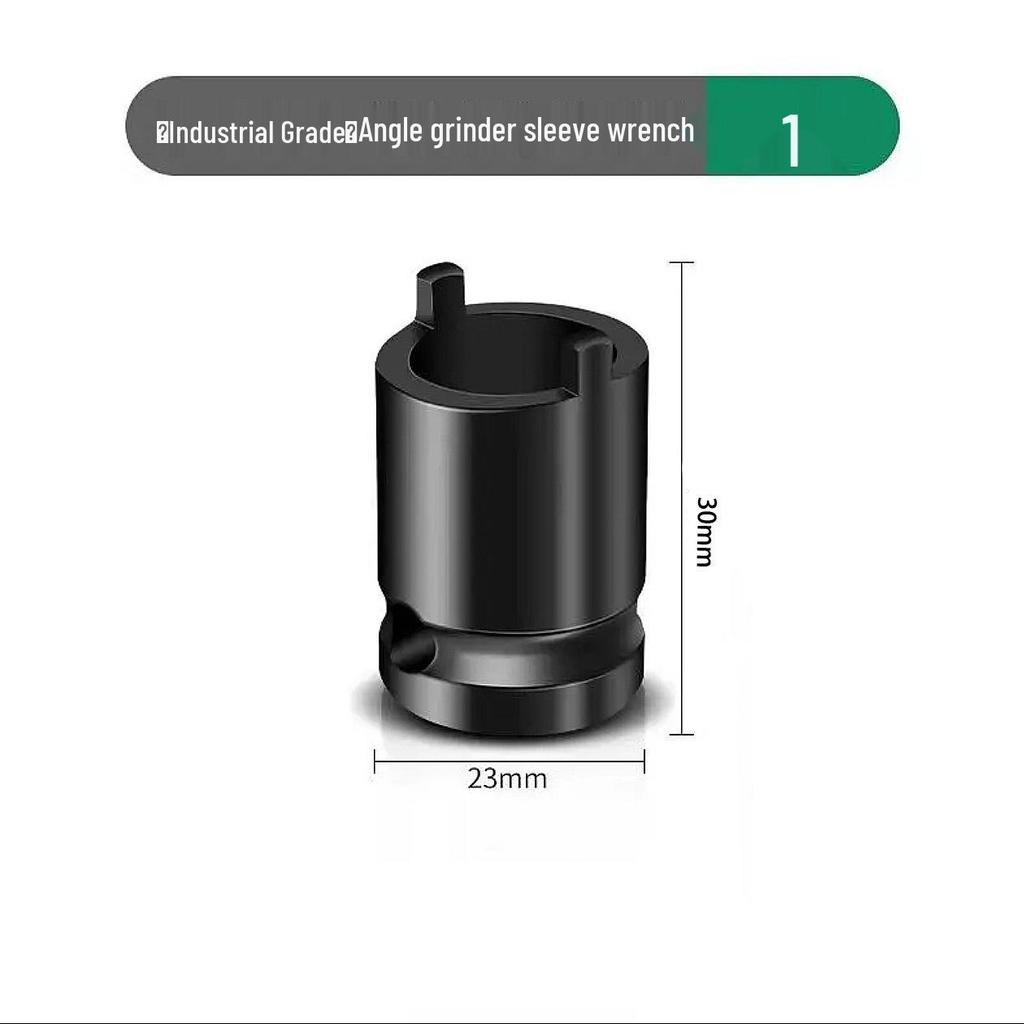 Industrial Universal Adjustable Socket Wrench for Angle Grinders - Forged for Polishing and Disassembly