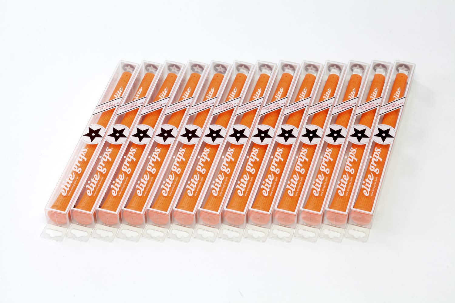 

elitegrips Golf Grips TD50C SOFT набор Wild Orange с задней линией 13 предметов