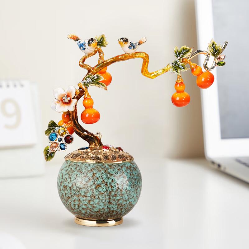 Nuoshiman Five Blessings Gourd Decor Ornament