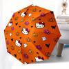 1pc Hello Kitty Halloween PatternUmbrella with Plastic Handle,Suitable for All Seasons Home Travel Outdoor UmbrellaSanlio241