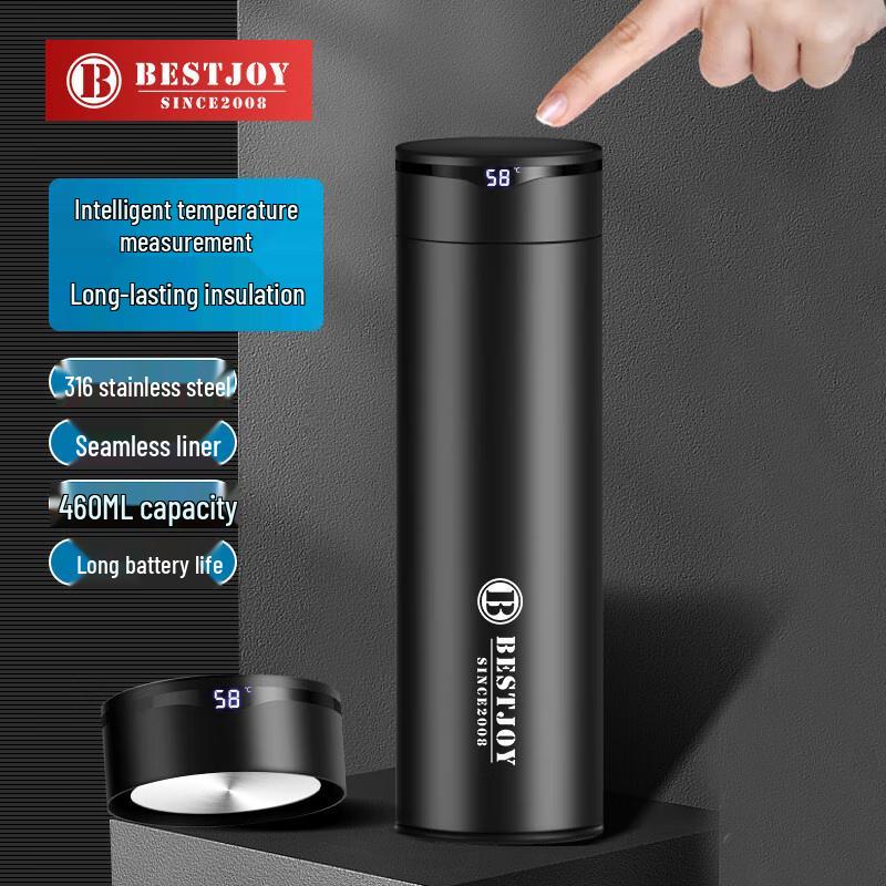 Fuguang Shixi Digital Insulated Tea Cup with Infuser