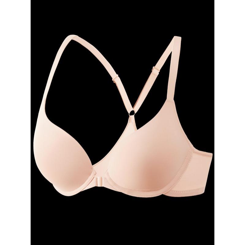 Women Sexy Beautiful Back Front Closure Push Up Underwire Gather Bra