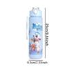 Einfarbige Pony-Wasserflasche 750ML mit Strohhalm Niedliche Cartoon-Wasserbecher für Kinder Camping Trinkflasche