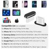 USB C Dust Plug with Speaker Mesh Cover Type-C Anti-Dust Cap for iPhone 16 15 Samsung S22/S21/S20 Note 20/10 USB-C Devices