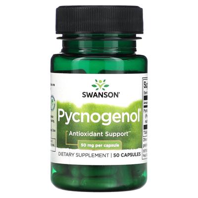 Pycnogénol, 50 mg, 50 gélules