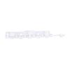 Rear Bumper Bracket Stable ABS Bumper Support Mount Bracket Replacement for NV200 2013 2021 Left: 85229 3LMOA