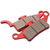 Daytona Motorrad Bremsbelag Roter Belag Metallachse Straße Vorne 99851 Gewinde 93 (Halbpolster) (12-17) etc. Nein.