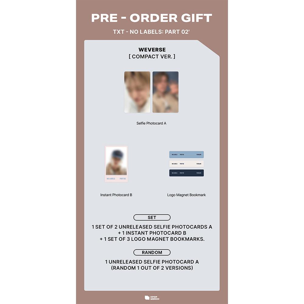 [Pre-order] YEONJUN - NO LABELS: PART 02 (Compact Ver.)